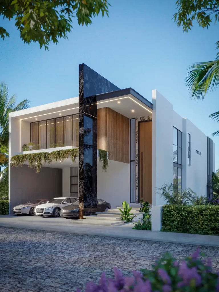 Casa Lago Campo de Golf Diurna Erka Constructora